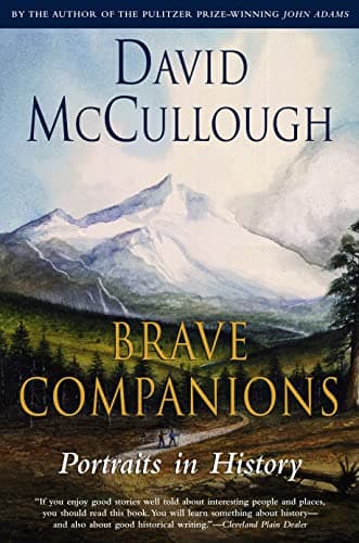 Book cover for Brave Companions: Portraits In History by McCullough, David