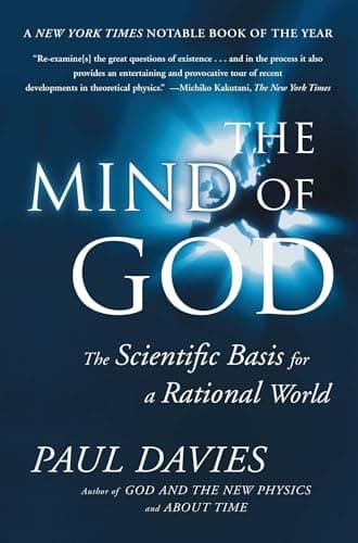 Book cover for The Mind of God: The Scientific Basis for a Rational World by Davies, Paul