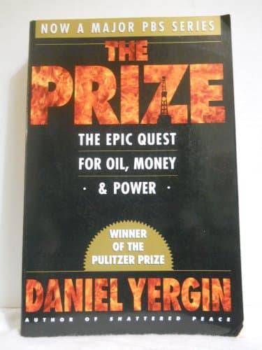 Book cover for The Prize: The Epic Quest for Oil, Money, & Power by Yergin, Daniel