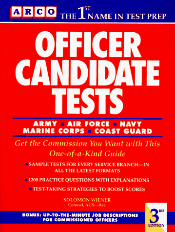 Book cover for Officer Candidate Tests (Peterson's Master the Officer Candidate Tests) by Wiener, Solomon