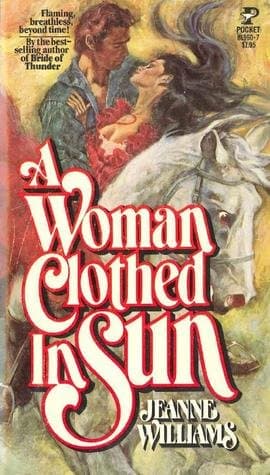 Book cover for A Woman Clothed in Sun by Jeanne williams