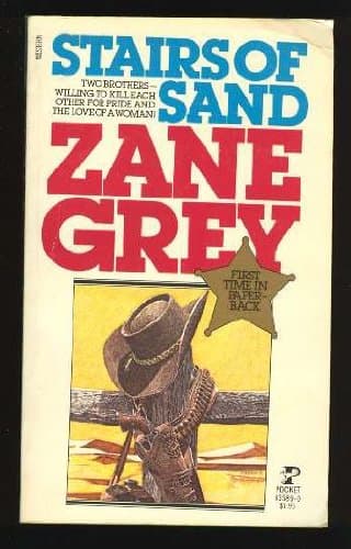 Book cover for Stairs of Sand by Zane grey