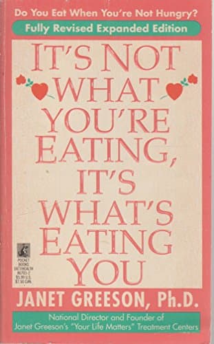Book cover for It's Not What You're Eating, It's What's Eating You by Janet Greeson