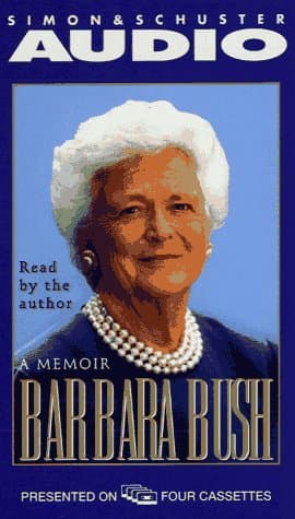 Book cover for Barbara Bush a Memoir by Bush, Barbara