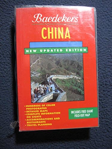 Book cover for Baedeker China (Baedekers Travel Guides) by No Author.