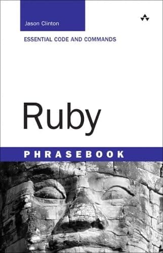 Book cover for Ruby Phrasebook: Essential Code and Commands by Clinton, Jason D.