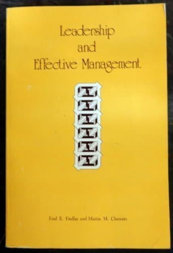 Leadership and effective management (Management applications series)