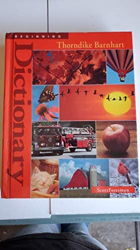 Book cover for Scott Foresman Beginning Dictionary by Thorndike, Barnhart