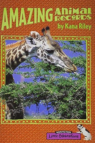Book cover for LITTLE CELEBRATIONS, NON-FICTION, AMAZING ANIMAL RECORDS, SINGLE COPY, STAGE 3B by CELEBRATION PRESS