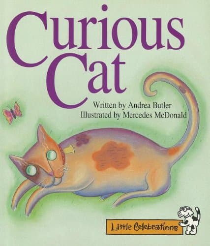Book cover for Curious Cat by CELEBRATION PRESS
