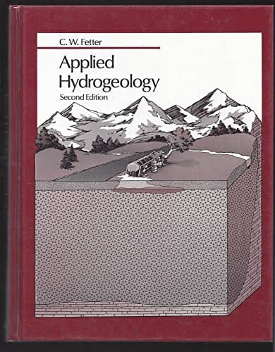 Book cover for Applied hydrogeology by Fetter, C.W.