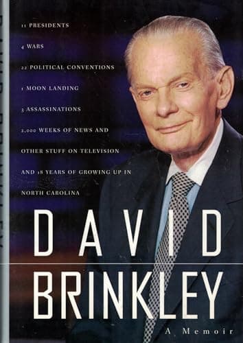 Book cover for David Brinkley by Brinkley, David