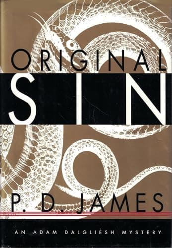 Book cover for Original Sin (Adam Dalgliesh Mystery Series #9) by P. D. James
