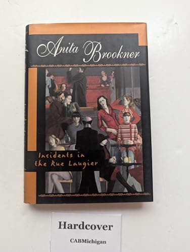 Book cover for Incidents in the Rue Laugier by Brookner, Anita