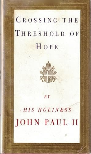 Book cover for Crossing the Threshold of Hope by Pope John Paul II