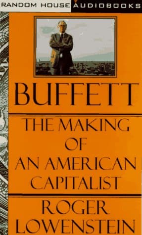 Book cover for Buffett: The Making of an American Capitalist by Roger Lowenstein