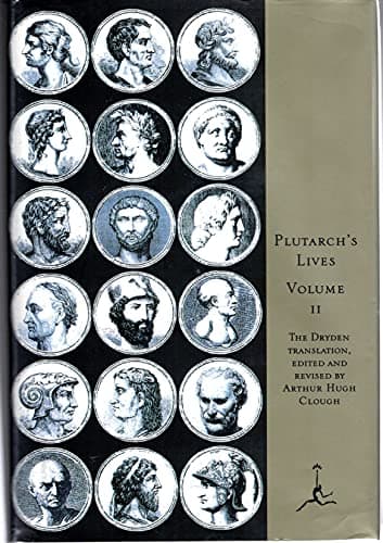 Book cover for Plutarch's Lives: Vol. II by Plutarch