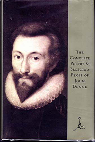 Book cover for The Complete Poetry and Selected Prose of John Donne (Modern Library) by Donne, John