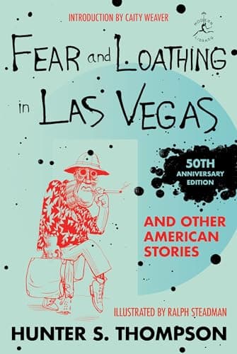 Book cover for Fear and Loathing in Las Vegas and Other American Stories (Modern Library) by Thompson, Hunter S.