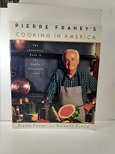 Book cover for Pierre Franey's Cooking In America by Franey, Pierre