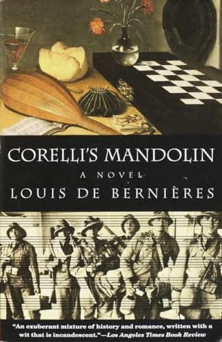 Book cover for Corelli's Mandolin: A Novel by de Bernieres, Louis