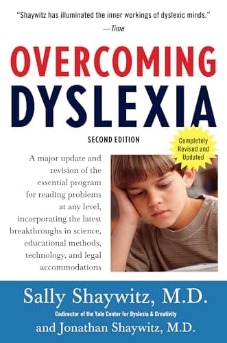 Book cover for Overcoming Dyslexia (2020 Edition): Second Edition, Completely Revised and Updated by Shaywitz M.D., Sally