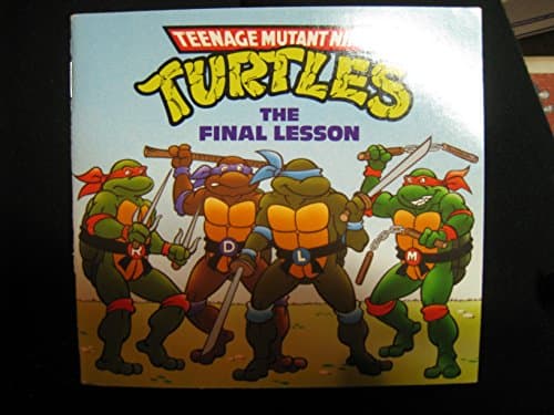 Book cover for The Final Lesson (Teenage Mutant Ninja Turtles) by Holm, Astrid