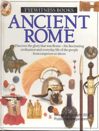 Book cover for Ancient Rome (Eyewitness) by James, Simon