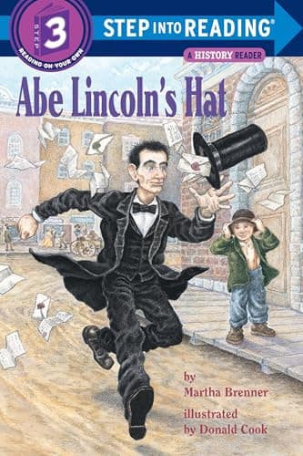 Book cover for Abe Lincoln's Hat (Step into Reading) by Brenner, Martha