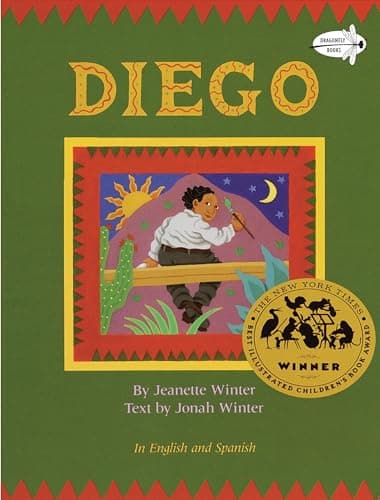Book cover for Diego by Winter, Jonah