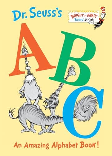 Book cover for Dr. Seuss's ABC: An Amazing Alphabet Book! by Seuss, Dr.