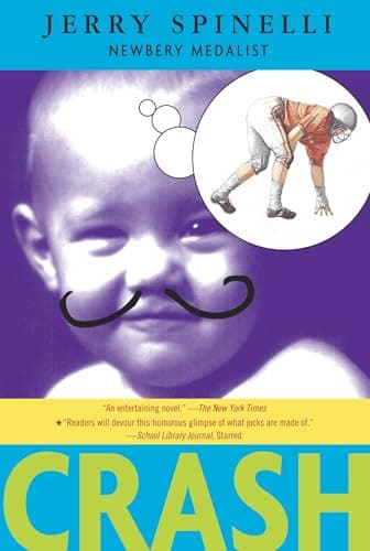 Book cover for Crash by Spinelli, Jerry