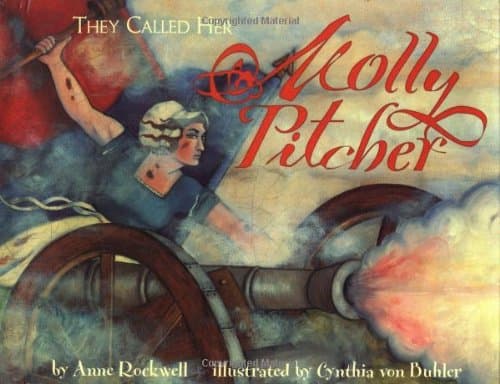 Book cover for They Called Her Molly Pitcher by Rockwell, Anne