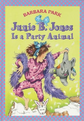 Book cover for Junie B. Jones Is Party Animal (Junie B. Jones 10, Library Binding) by Park, Barbara