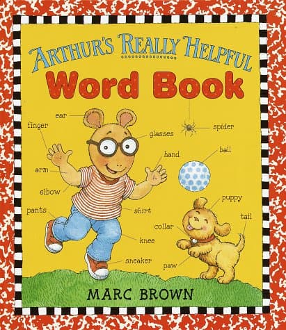 Book cover for Arthur's Really Helpful Wordbook by Brown, Marc