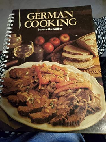 Book cover for German Cooking by Norma MacMillan