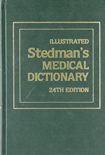 Book cover for Illustrated Stedman's Medical Dictionary by Stedman, Thomas Lathrop