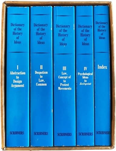 Book cover for Dictionary of the History of Ideas by Wiener, Philip P.