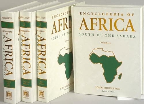 Book cover for Encyclopedia of Africa: South of the Sahara Edition 1. by Middleton