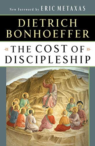 Book cover for The Cost of Discipleship by Bonhoeffer, Dietrich
