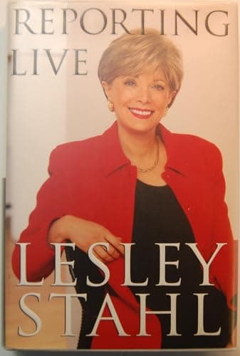 Book cover for Reporting Live by Lesley Stahl