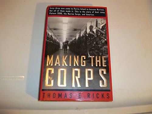 Book cover for Making the Corps by Ricks, Thomas E.