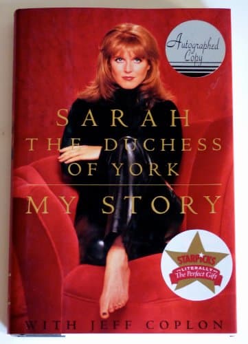 Book cover for My Story by Sarah, the Duchess of York