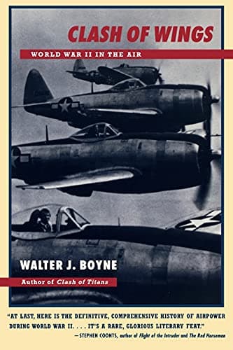 Book cover for Clash of Wings: World War II in the Air by Boyne, Walter J.