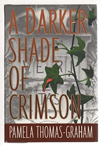 Book cover for A DARKER SHADE OF CRIMSON by Thomas-Graham, Pamela