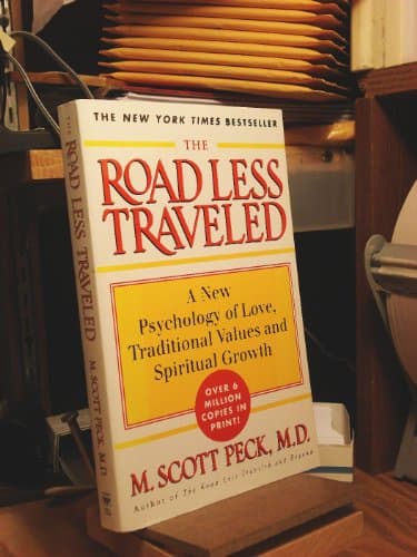 Book cover for The Road Less Travelled: A New Psychology of Love, Traditional Values and Spiritual Growth by Peck, M. Scott