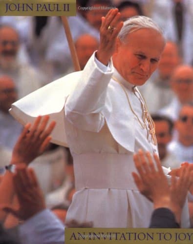 Book cover for An Invitation to Joy by Pope John Paul II