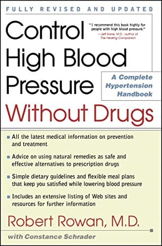 Book cover for Control High Blood Pressure Without Drugs: A Complete Hypertension Handbook by Rowan, Robert