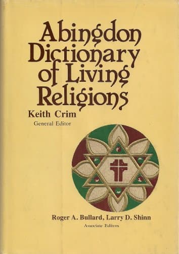 Book cover for Abingdon Dictionary of Living Religions by Crim, Keith