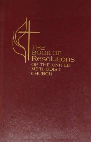 Book cover for The Book of Resolutions of the United Methodist Church by Unknown